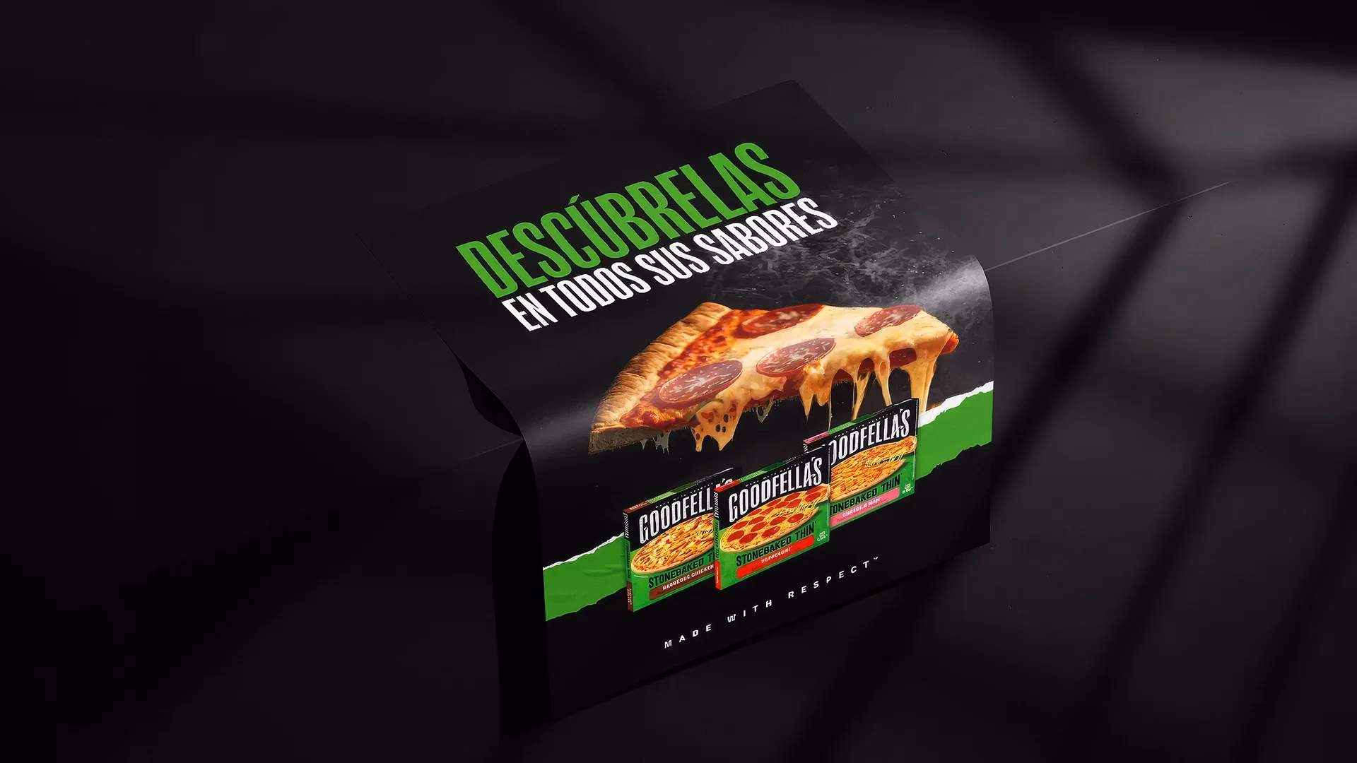 Campaña de pizzas Goodfella's
