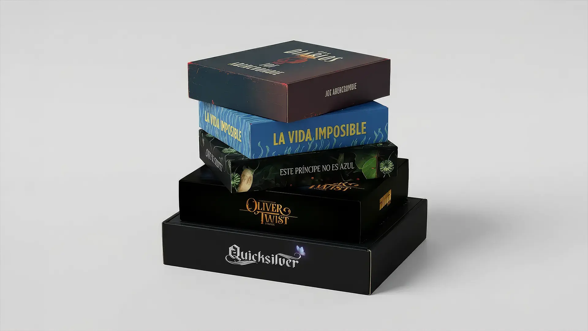 Packaging — ediciones promocionales de libros