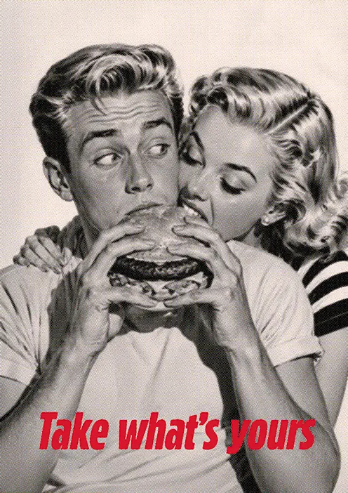 Póster Take What's Yours de Ángel Lavayen